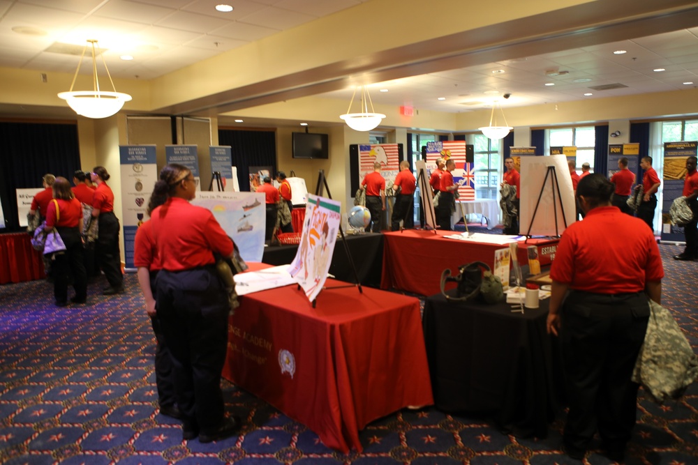 Wisconsin Challenge Academy supports traveling memorial display at Fort McCoy