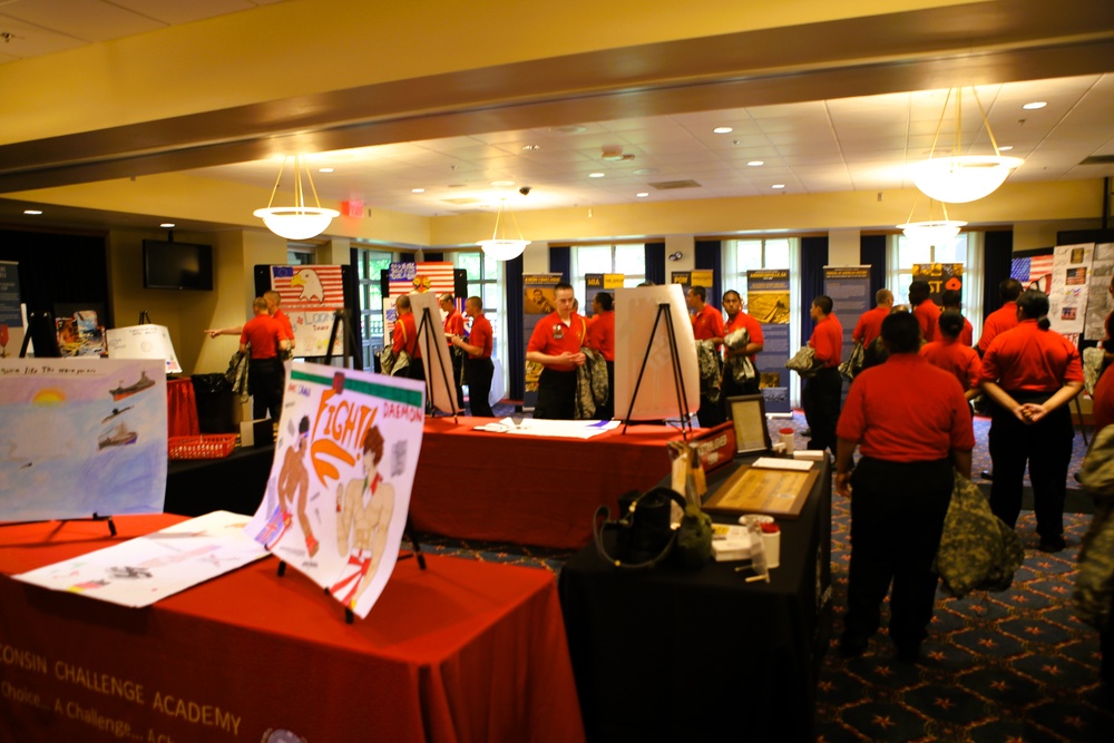 Wisconsin Challenge Academy supports traveling memorial display at Fort McCoy