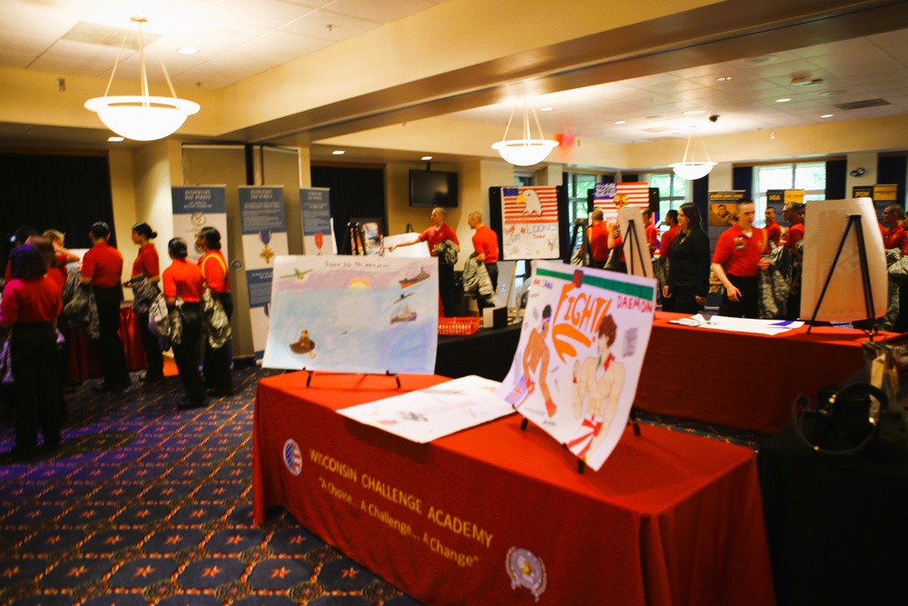 Wisconsin Challenge Academy supports traveling memorial display at Fort McCoy