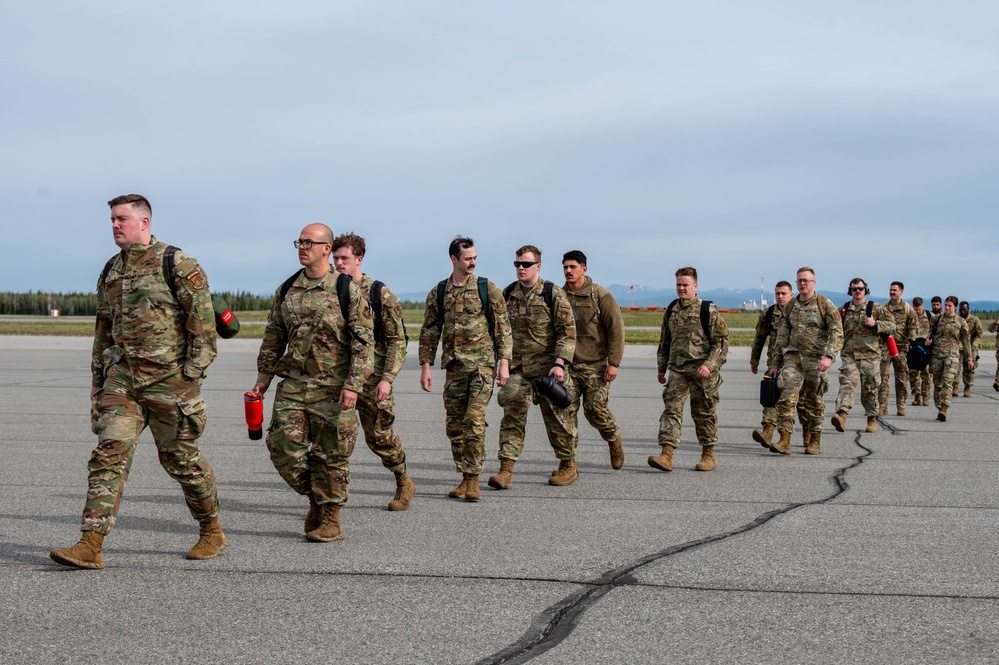 JBER Airmen assigned to the 3rd Air Expeditionary Wing participate in exercise Tropic