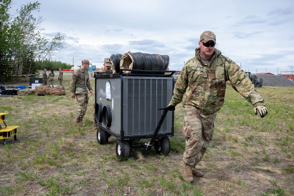 JBER Airmen assigned to the 3rd Air Expeditionary Wing participate in exercise Tropic