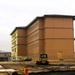 May 2025 barracks construction operations for East Barracks Project at Fort McCoy