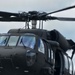 Soldiers with 13th Battalion, 100th Regiment hold slingload training at McCoy, Wisconsin National Guard Black Hawks, crews assist
