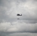 Soldiers with 13th Battalion, 100th Regiment hold slingload training at McCoy, Wisconsin National Guard Black Hawks, crews assist