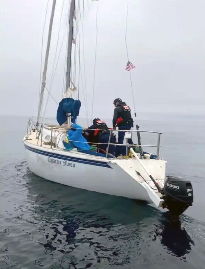 U.S. Coast Guard interdicts 16 aliens off the coast of Point Loma