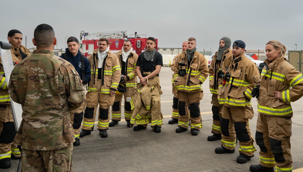 Igniting training with a live structural burn exercise