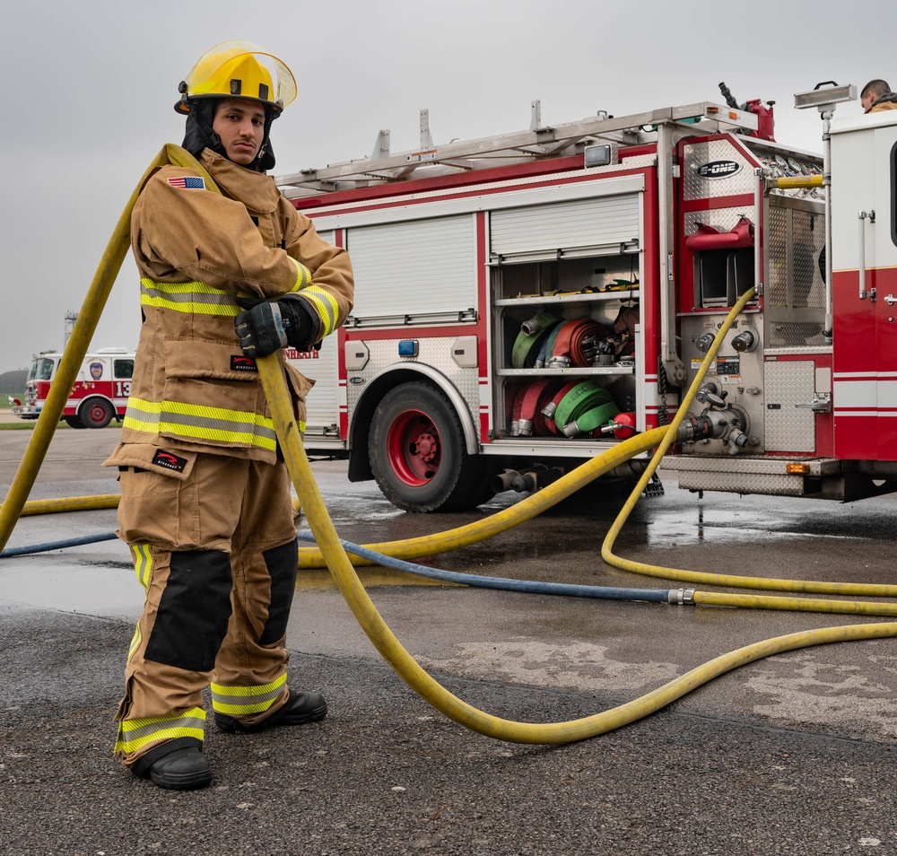 Igniting training with a live structural burn exercise