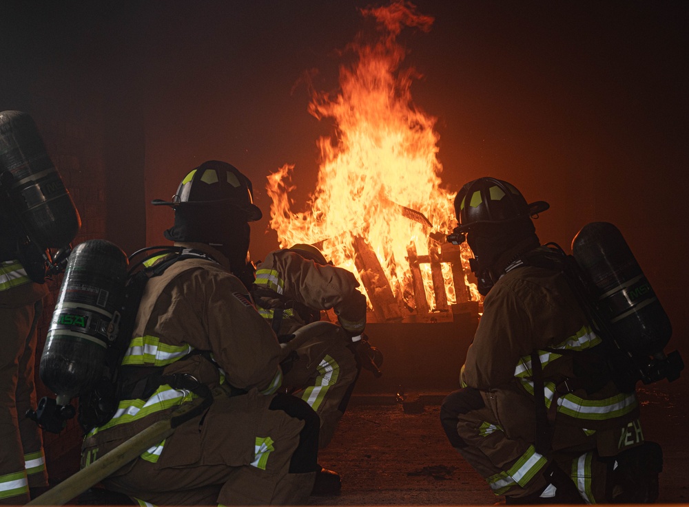 Igniting training with a live structural burn exercise
