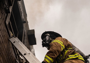 Igniting training with a live structural burn exercise