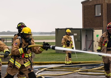 Igniting training with a live structural burn exercise