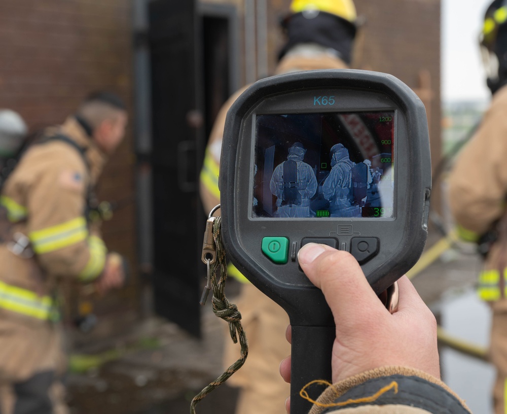 Igniting training with a live structural burn exercise