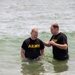 Kentucky National Guardsman baptized during Cyber Shield Exercise 2025
