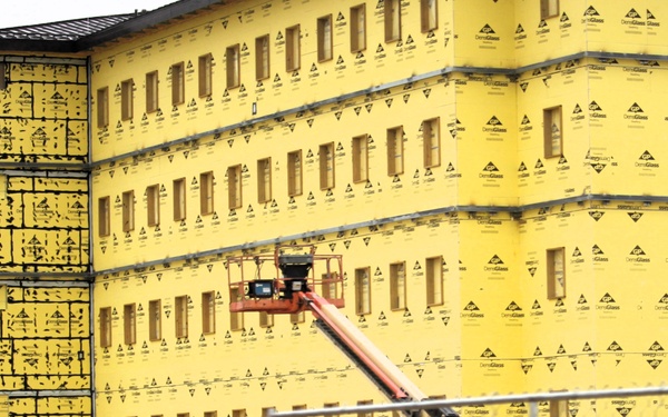 Fort McCoy's East Barracks Project reaches 45 percent complete as June 2025 begins