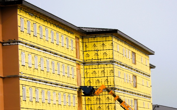 Fort McCoy's East Barracks Project reaches 45 percent complete as June 2025 begins