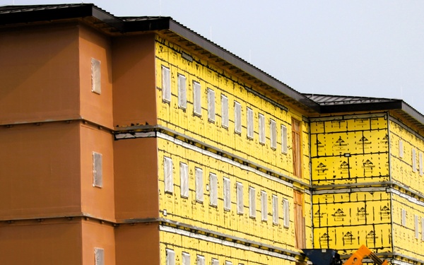 Fort McCoy's East Barracks Project reaches 45 percent complete as June 2025 begins