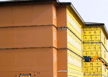 Fort McCoy's East Barracks Project reaches 45 percent complete as June 2025 begins