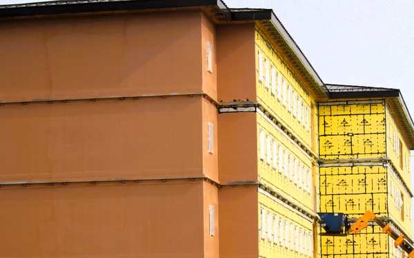 Fort McCoy's East Barracks Project reaches 45 percent complete as June 2025 begins