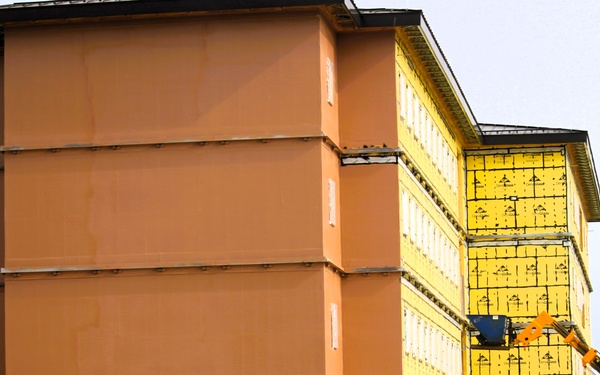 Fort McCoy's East Barracks Project reaches 45 percent complete as June 2025 begins