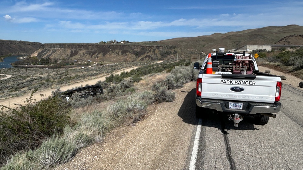 USACE crew acts fast aiding visitor in April rollover