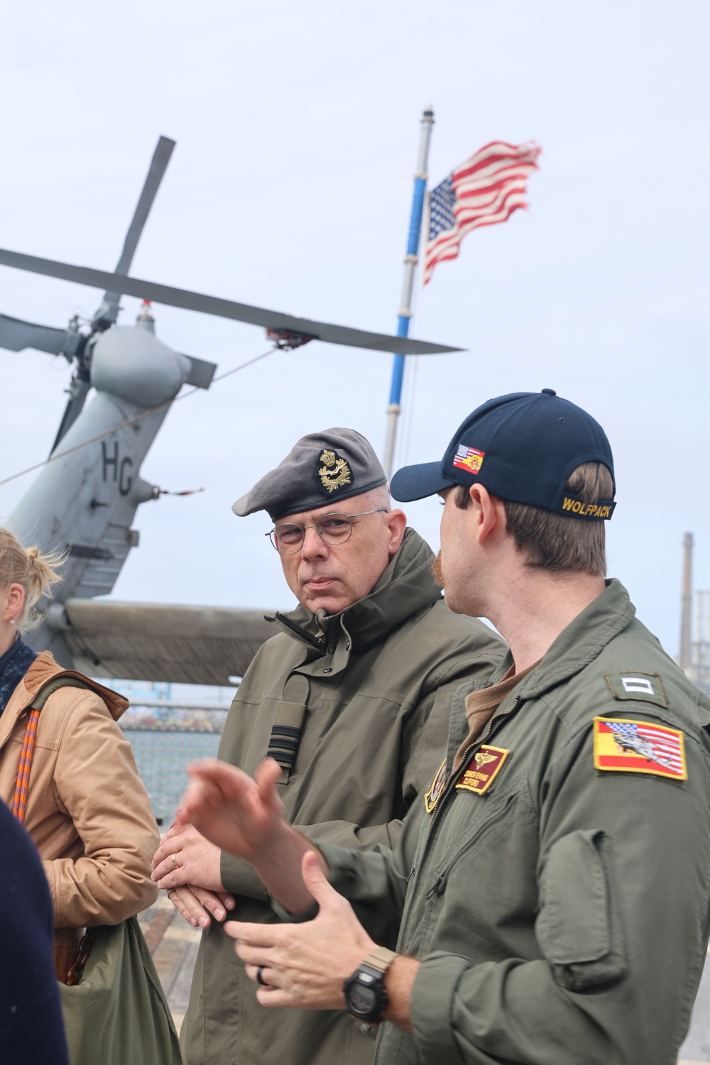 #wolfpack Lt. Connor Ewing discusses his experience as a MH-60R Sea Hawk helicopter pilot