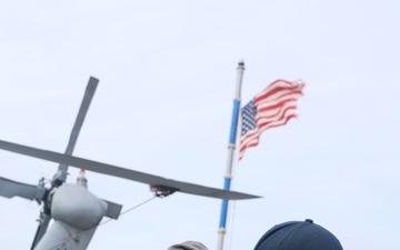 #wolfpack Lt. Connor Ewing discusses his experience as a MH-60R Sea Hawk helicopter pilot