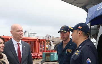 USS Bulkeley visits Rotterdam following NATO live-fire exercise