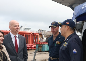 USS Bulkeley visits Rotterdam following NATO live-fire exercise