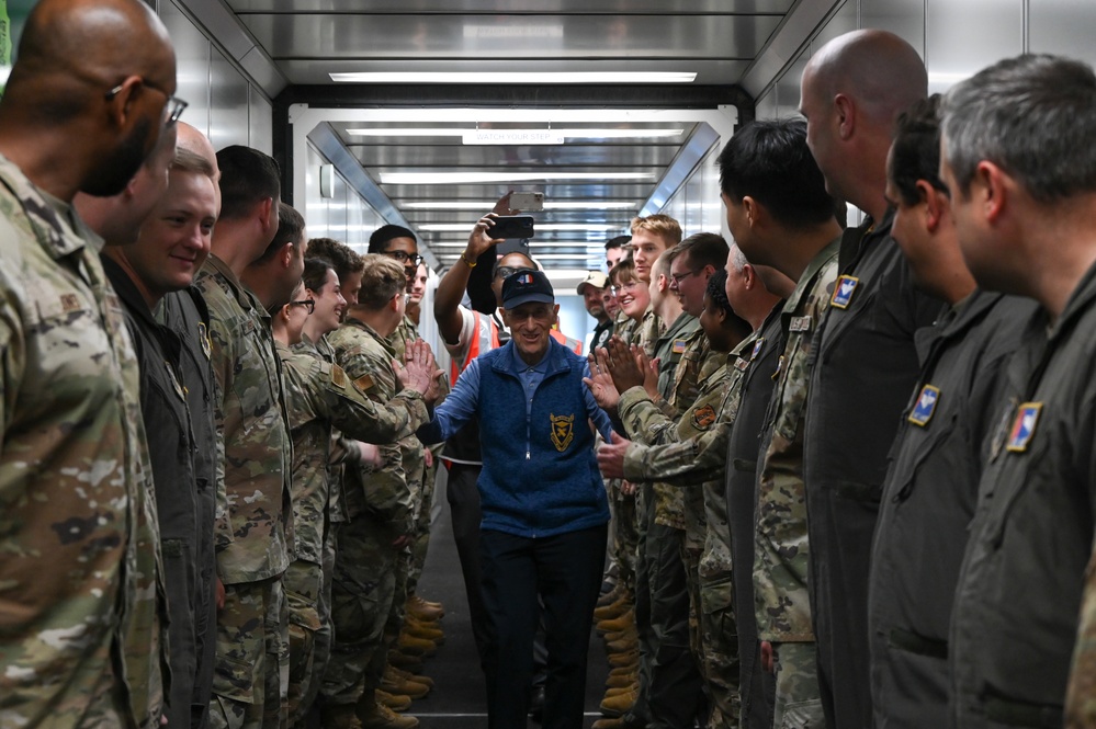 117ARW Honors WWII Veteran