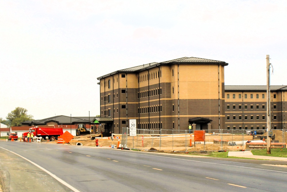 South Barracks Project at Fort McCoy surpasses 90 percent complete as June 2025 starts