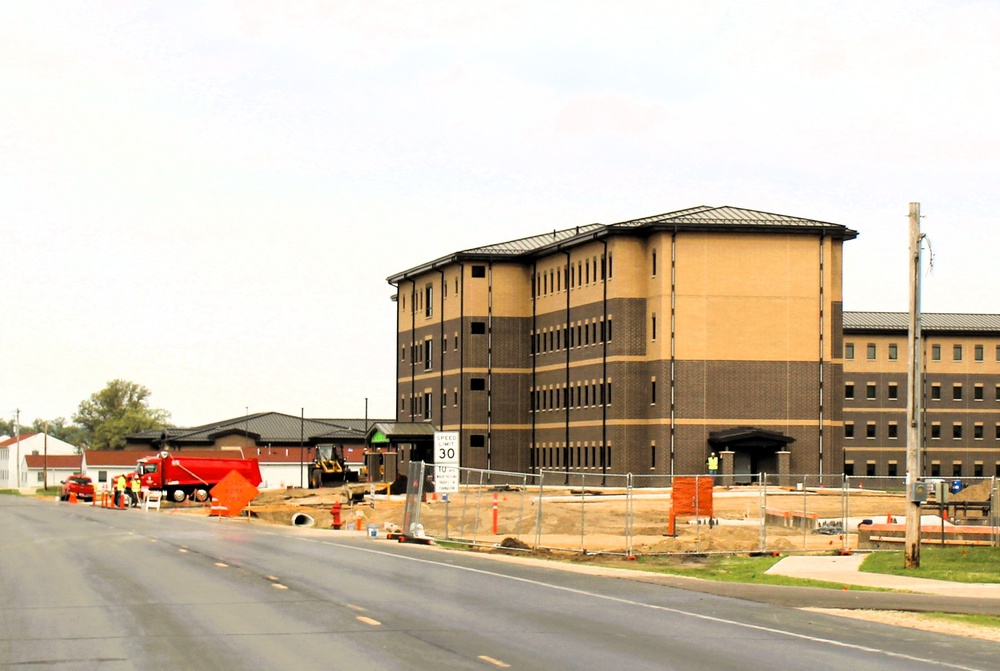 South Barracks Project at Fort McCoy surpasses 90 percent complete as June 2025 starts