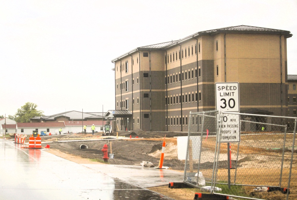 South Barracks Project at Fort McCoy surpasses 90 percent complete as June 2025 starts