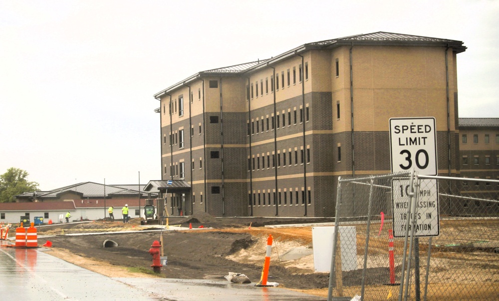 South Barracks Project at Fort McCoy surpasses 90 percent complete as June 2025 starts