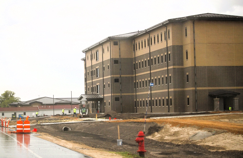 South Barracks Project at Fort McCoy surpasses 90 percent complete as June 2025 starts