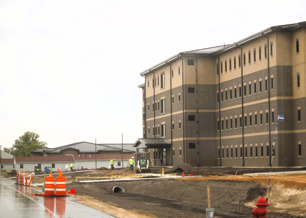 South Barracks Project at Fort McCoy surpasses 90 percent complete as June 2025 starts