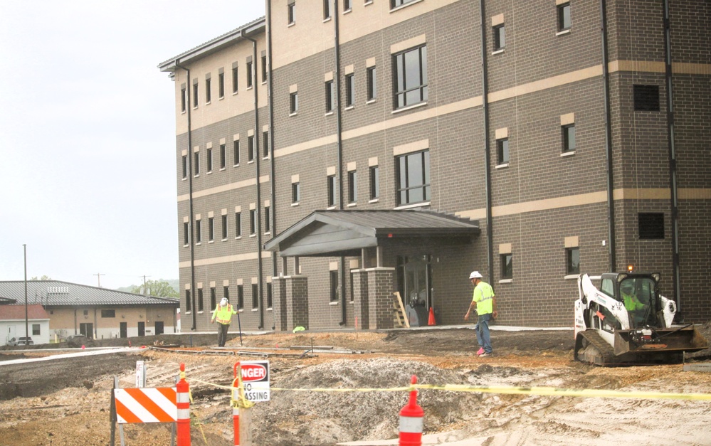 South Barracks Project at Fort McCoy surpasses 90 percent complete as June 2025 starts