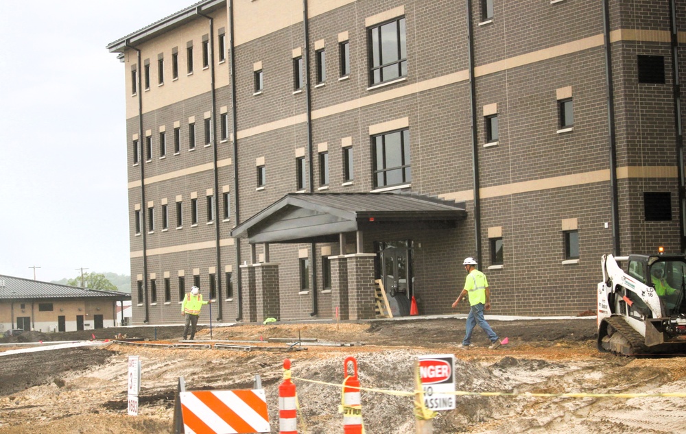 South Barracks Project at Fort McCoy surpasses 90 percent complete as June 2025 starts