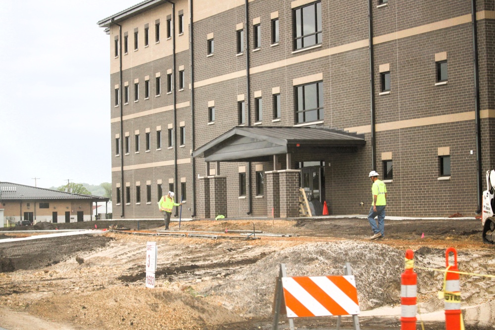 South Barracks Project at Fort McCoy surpasses 90 percent complete as June 2025 starts