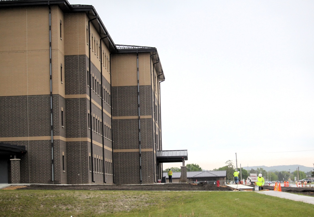 South Barracks Project at Fort McCoy surpasses 90 percent complete as June 2025 starts