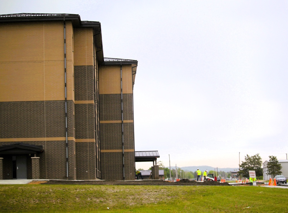 South Barracks Project at Fort McCoy surpasses 90 percent complete as June 2025 starts