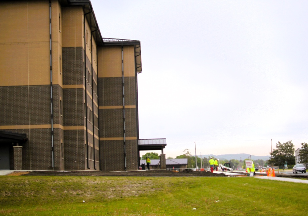 South Barracks Project at Fort McCoy surpasses 90 percent complete as June 2025 starts