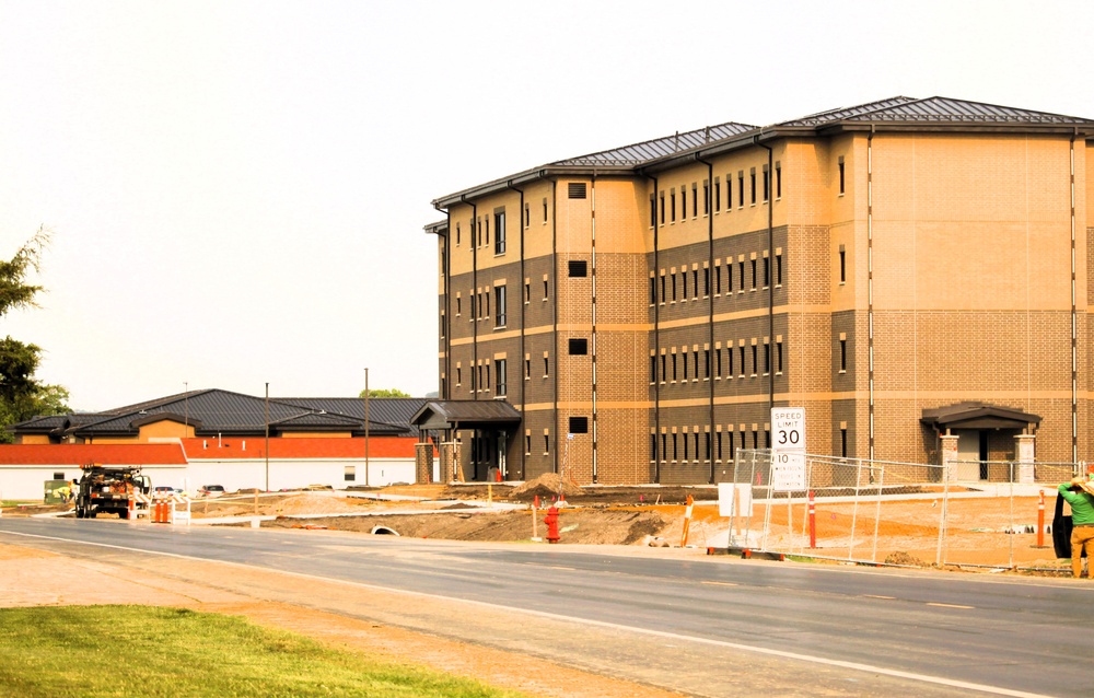 South Barracks Project at Fort McCoy surpasses 90 percent complete as June 2025 starts