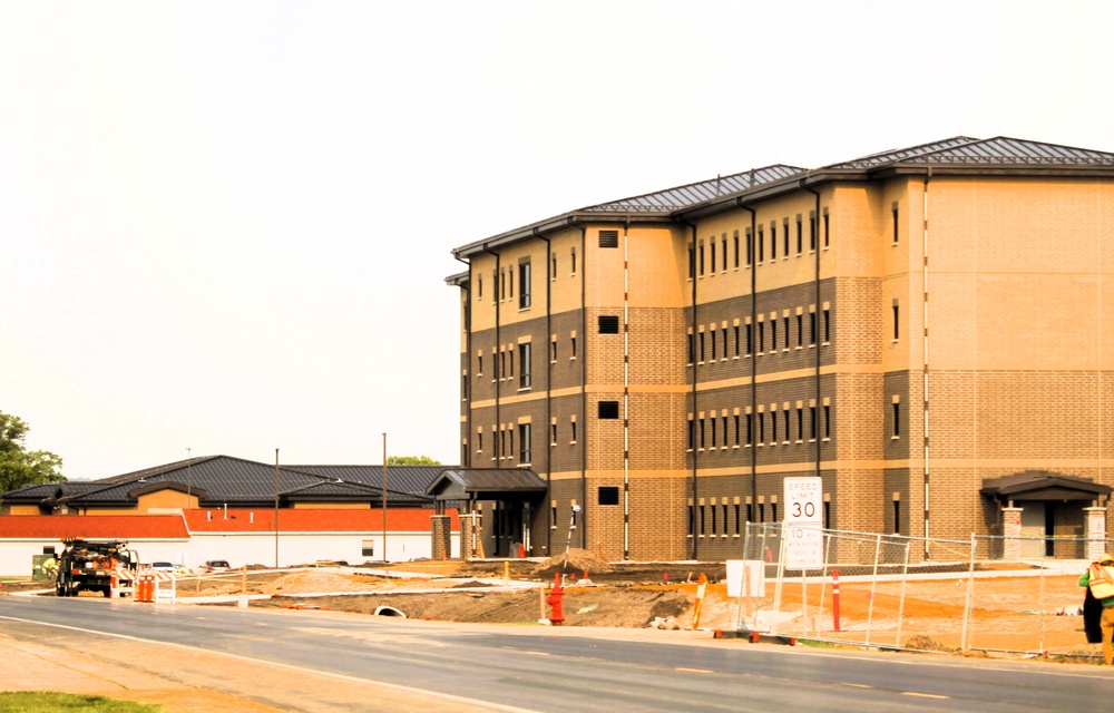 South Barracks Project at Fort McCoy surpasses 90 percent complete as June 2025 starts
