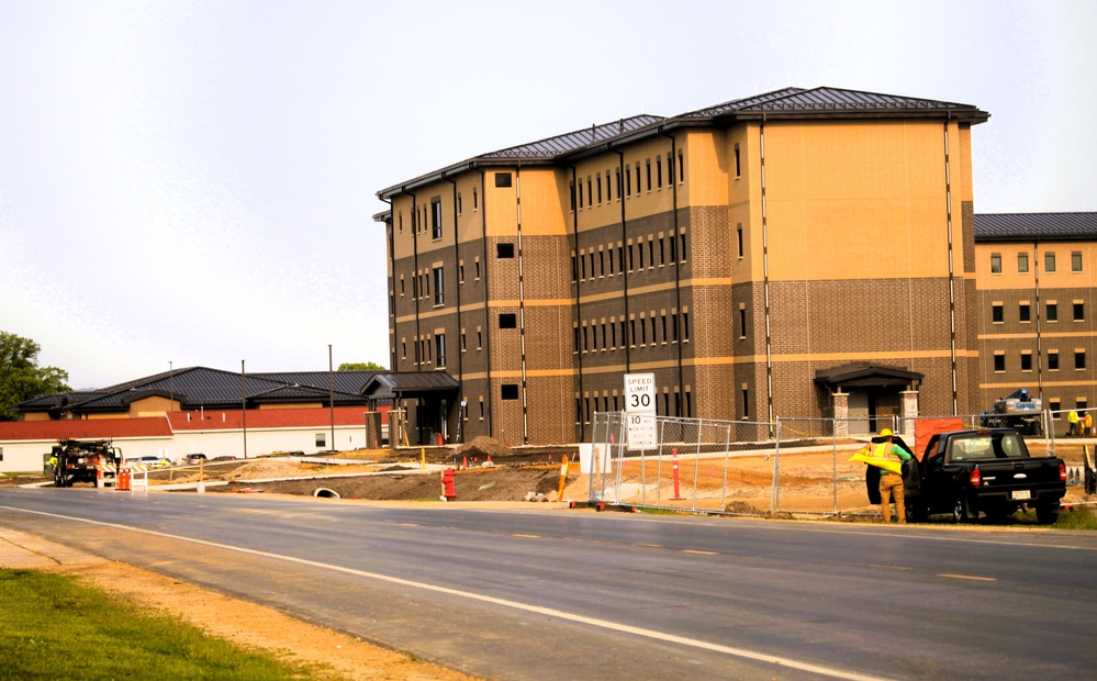 South Barracks Project at Fort McCoy surpasses 90 percent complete as June 2025 starts