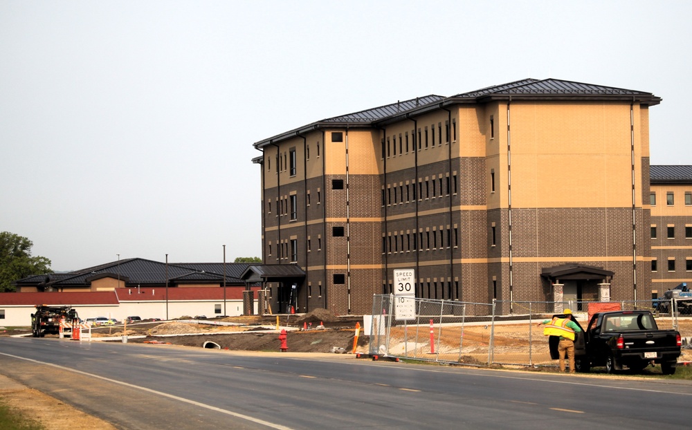 South Barracks Project at Fort McCoy surpasses 90 percent complete as June 2025 starts