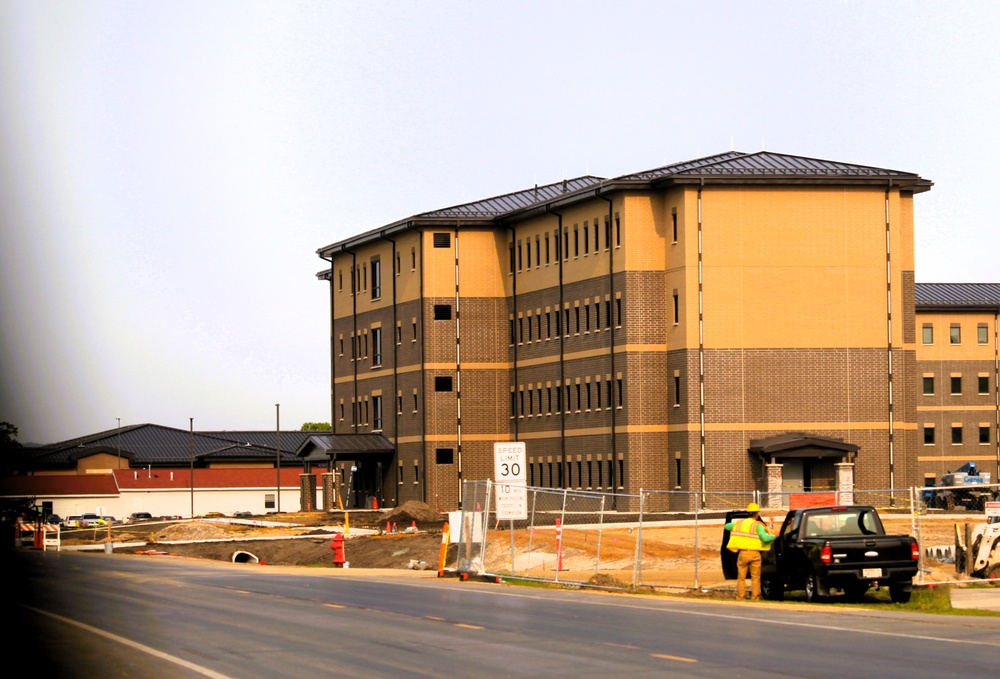 South Barracks Project at Fort McCoy surpasses 90 percent complete as June 2025 starts