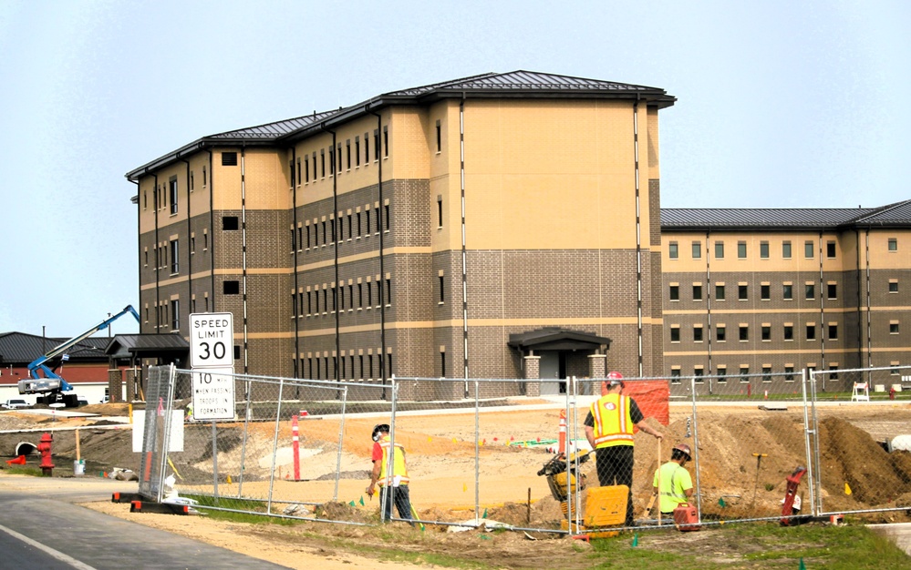 South Barracks Project at Fort McCoy surpasses 90 percent complete as June 2025 starts