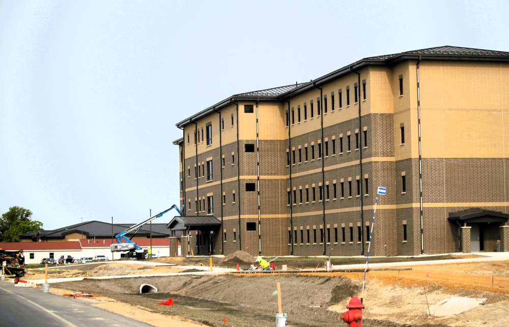 South Barracks Project at Fort McCoy surpasses 90 percent complete as June 2025 starts
