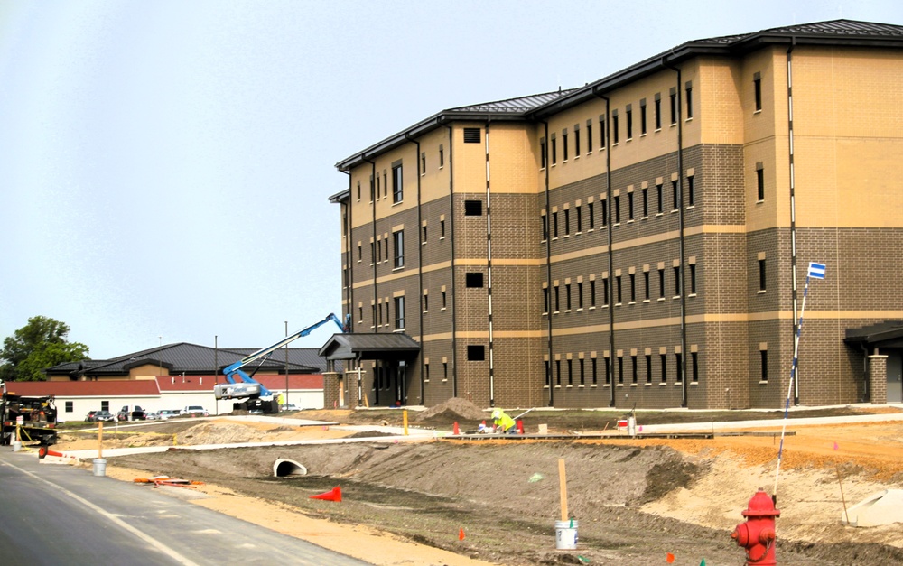 South Barracks Project at Fort McCoy surpasses 90 percent complete as June 2025 starts