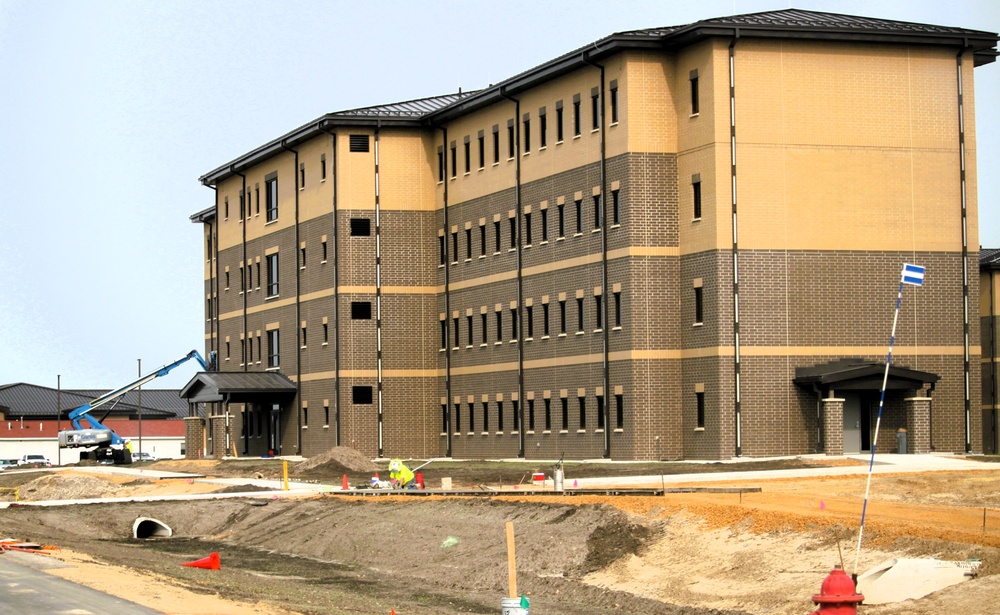 South Barracks Project at Fort McCoy surpasses 90 percent complete as June 2025 starts