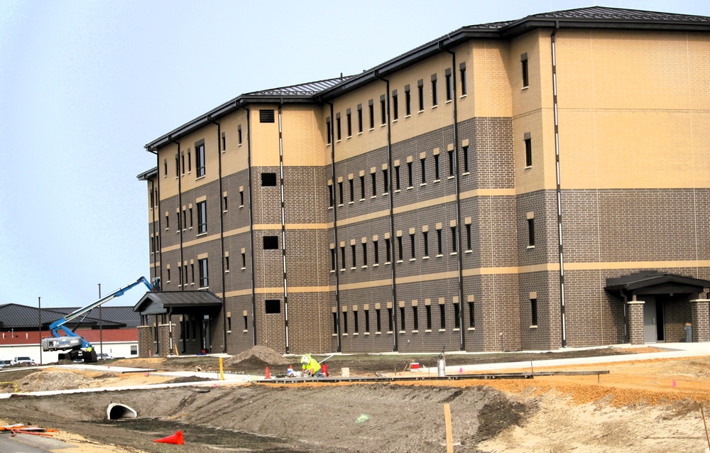 South Barracks Project at Fort McCoy surpasses 90 percent complete as June 2025 starts